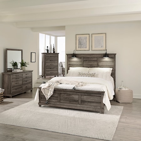Modern Farmhouse Sawyer Queen Size Bedroom Set – My Furniture Place