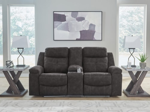 Reclining Loveseat With Console