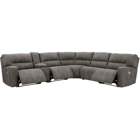 6-Piece Power Reclining Sectional