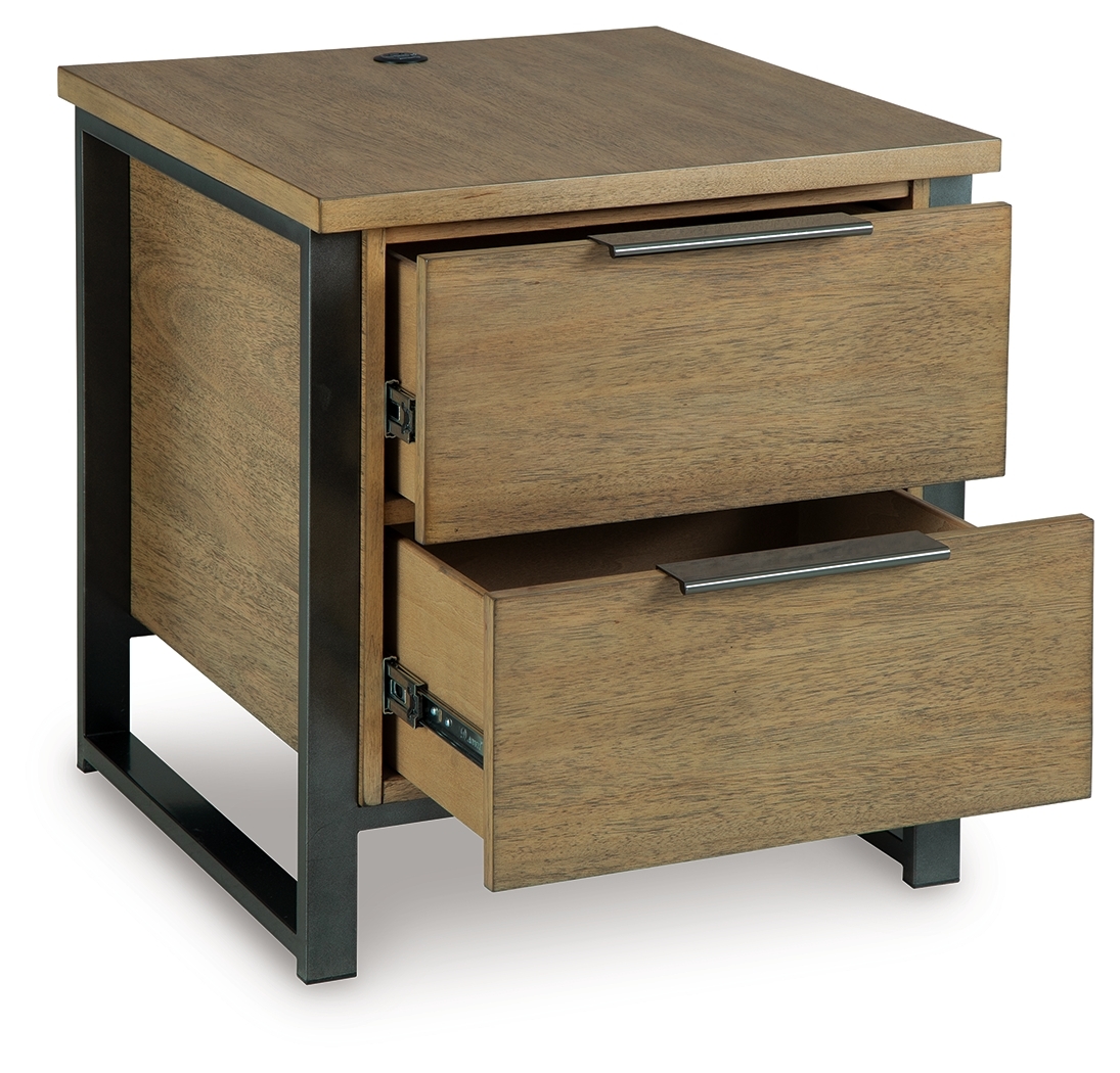 Signature Design by Ashley Montia Rectangular End Table