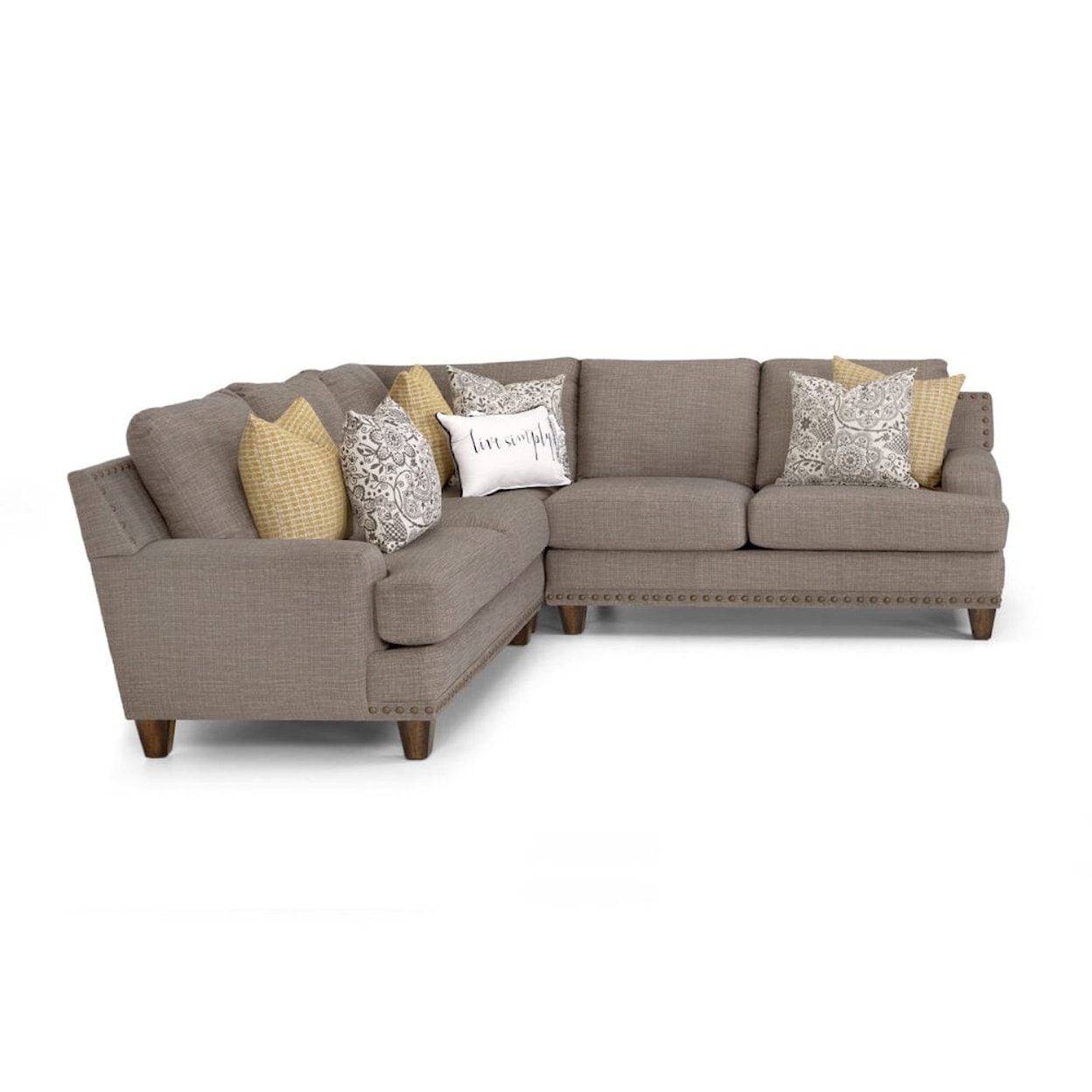 Franklin 864 Julienne 3-Piece Sectional Sofa