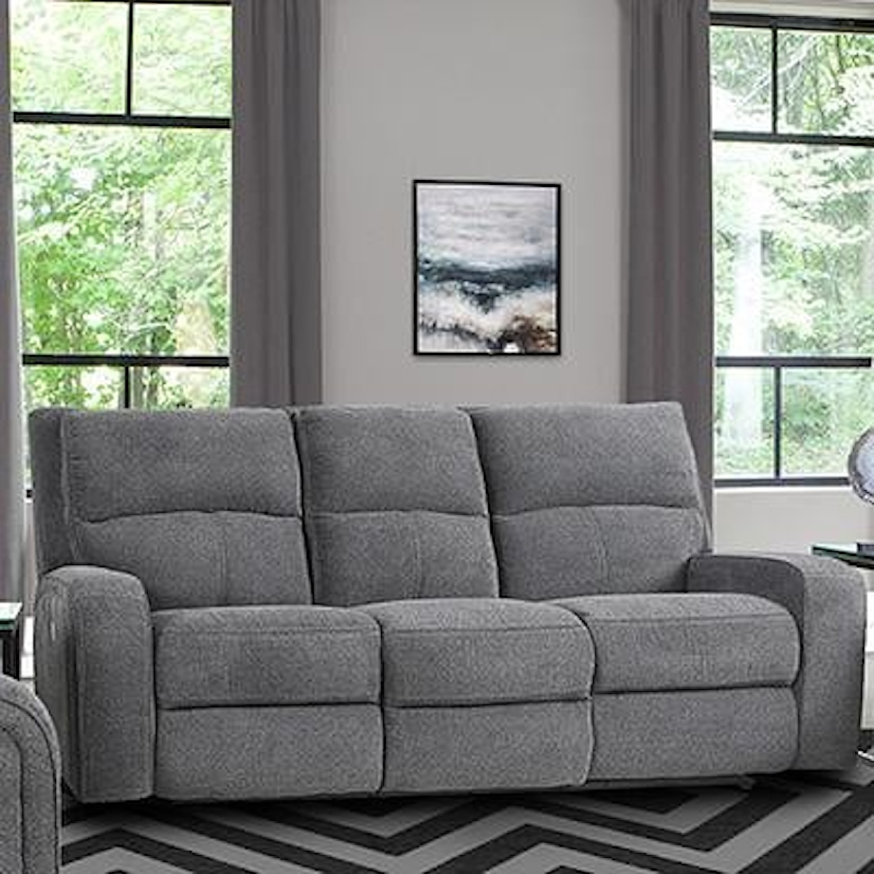 Paramount Living Polaris Dual Power Reclining Sofa