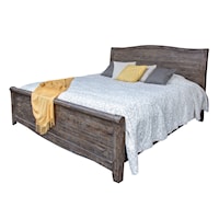 Rustic King Bed