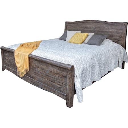 Rustic Queen Bed