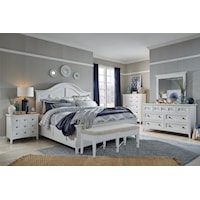 Traditional 4-Piece King Bedroom Set 