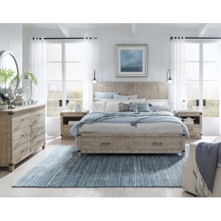 5-Piece California King Storage Bedroom Set