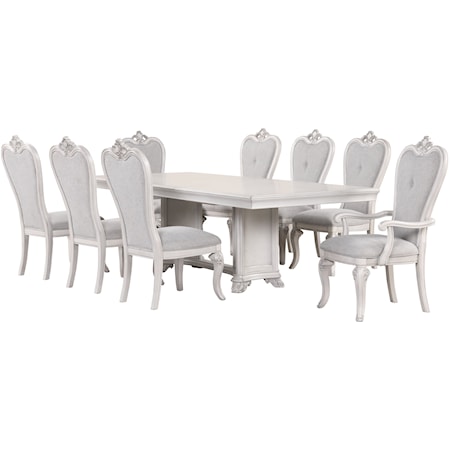 7-Piece Trestle Dining Set