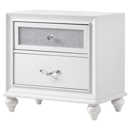 Barzini 2-drawer Nightstand