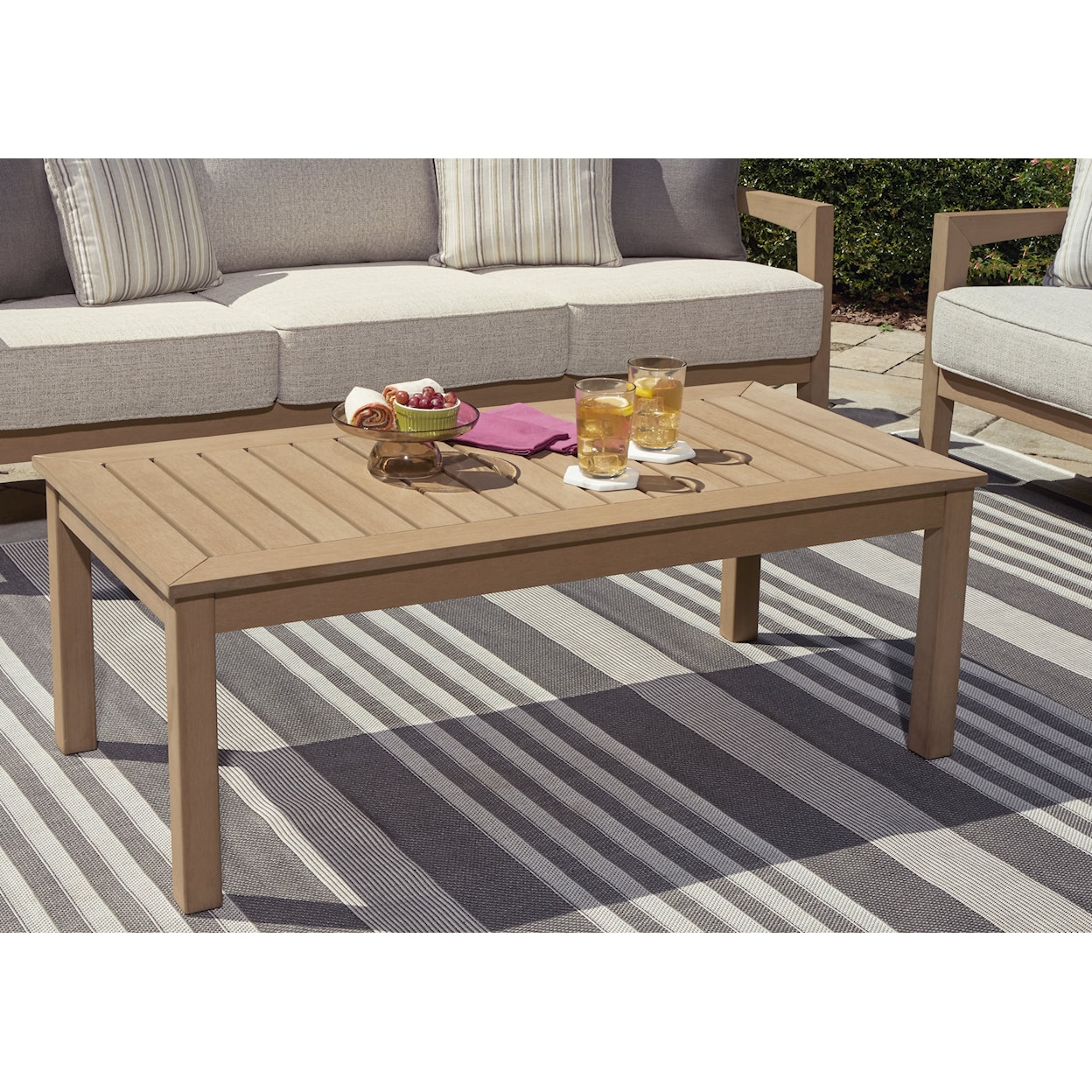 Signature Design by Ashley Hallow Creek Outdoor Coffee Table