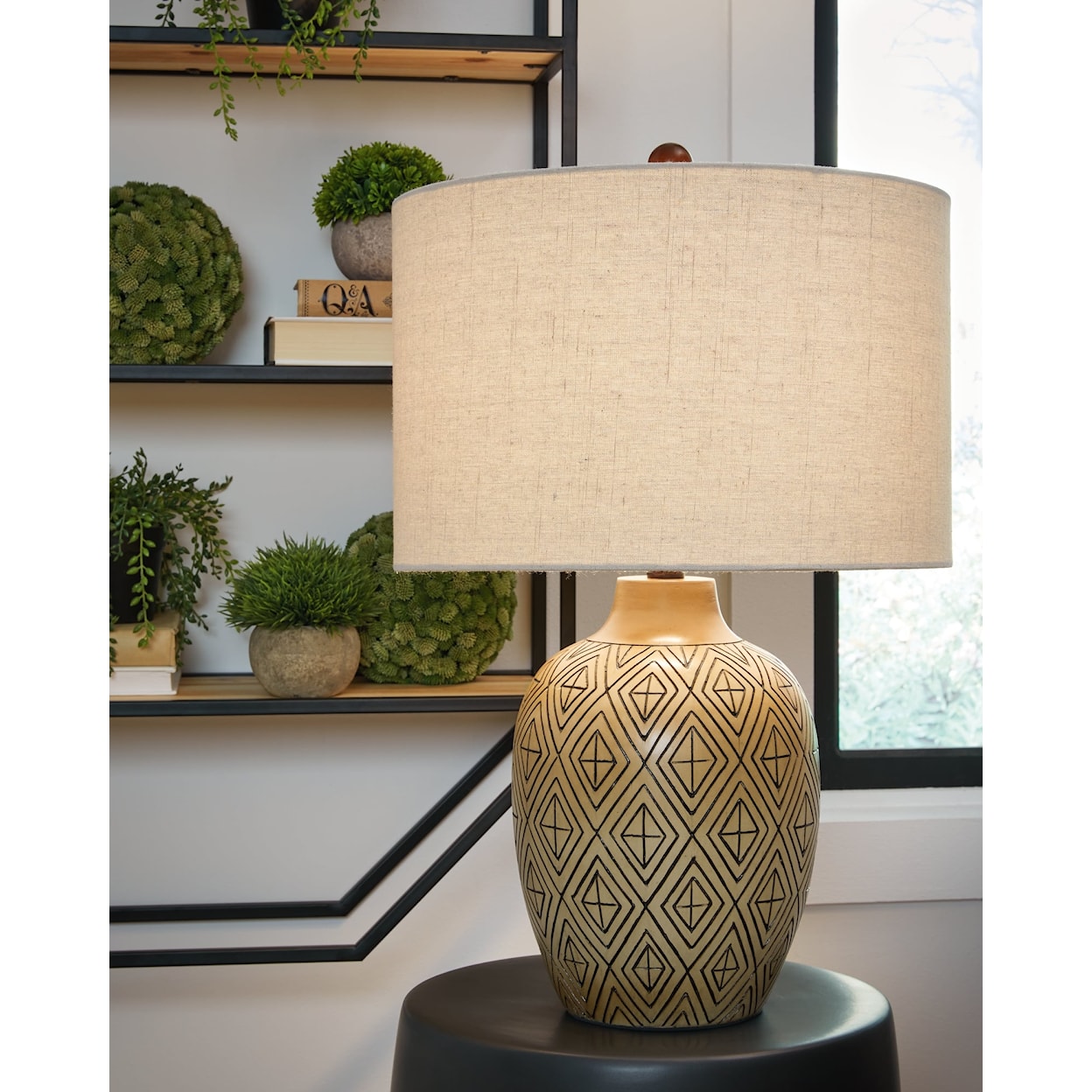 Signature Design by Ashley Jairgan Table Lamp (Set of 2)