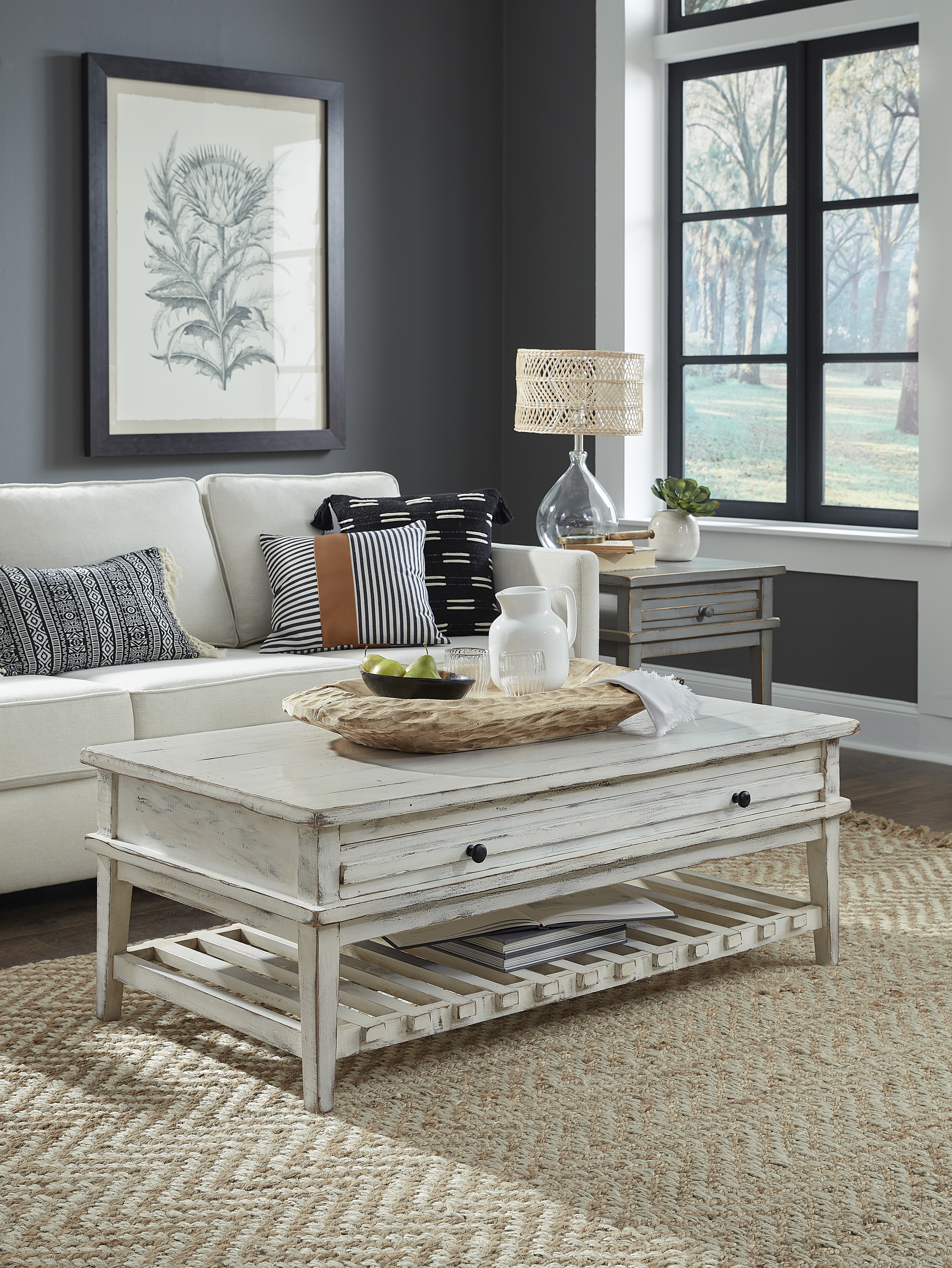 Aspenhome Reeds Farm I3589100WWT Rustic Cocktail Table Baer's