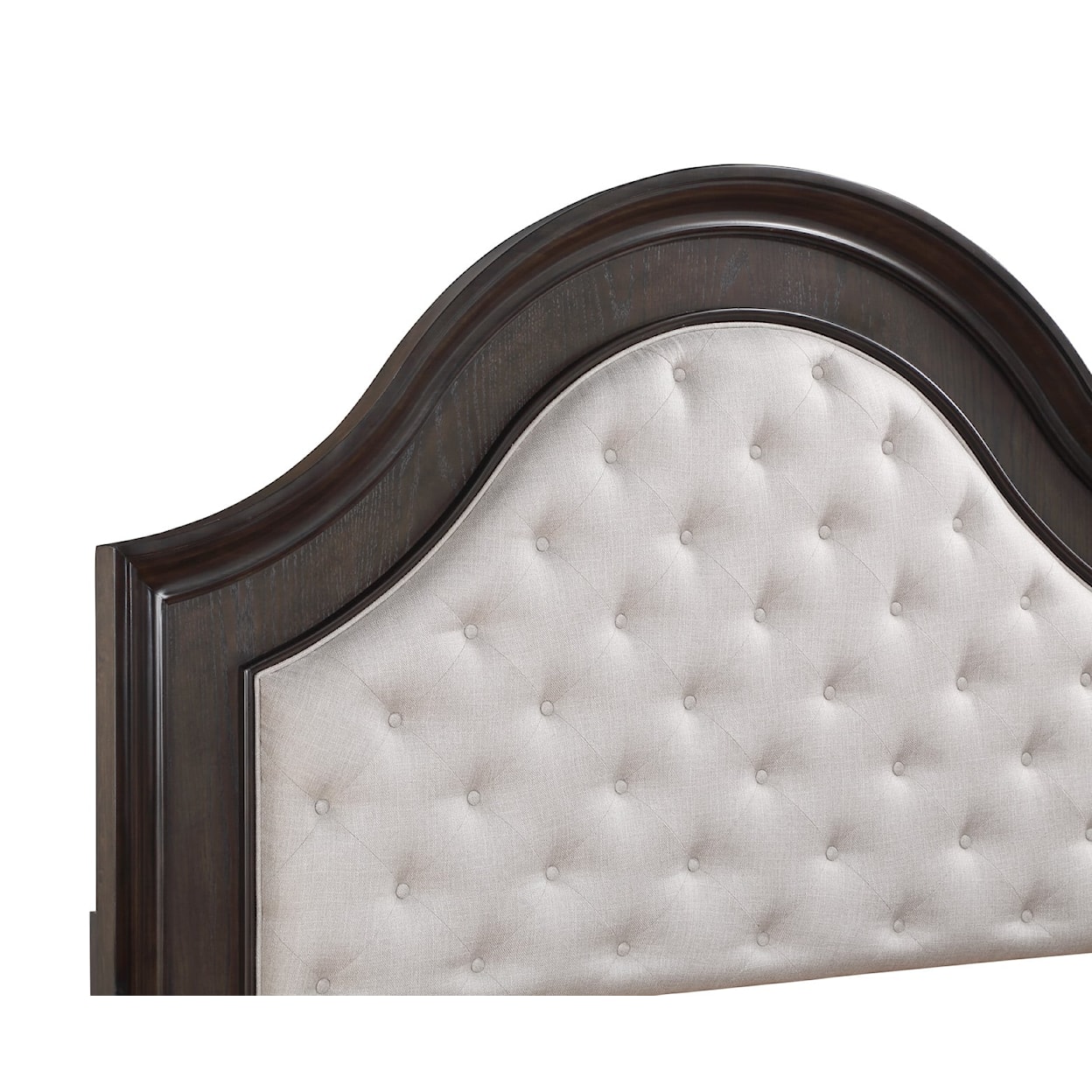 Crown Mark Duke Queen Arched Panel Bed