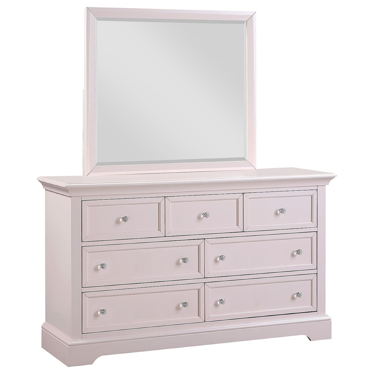 Winners Only Jewel Dresser & Mirror Set