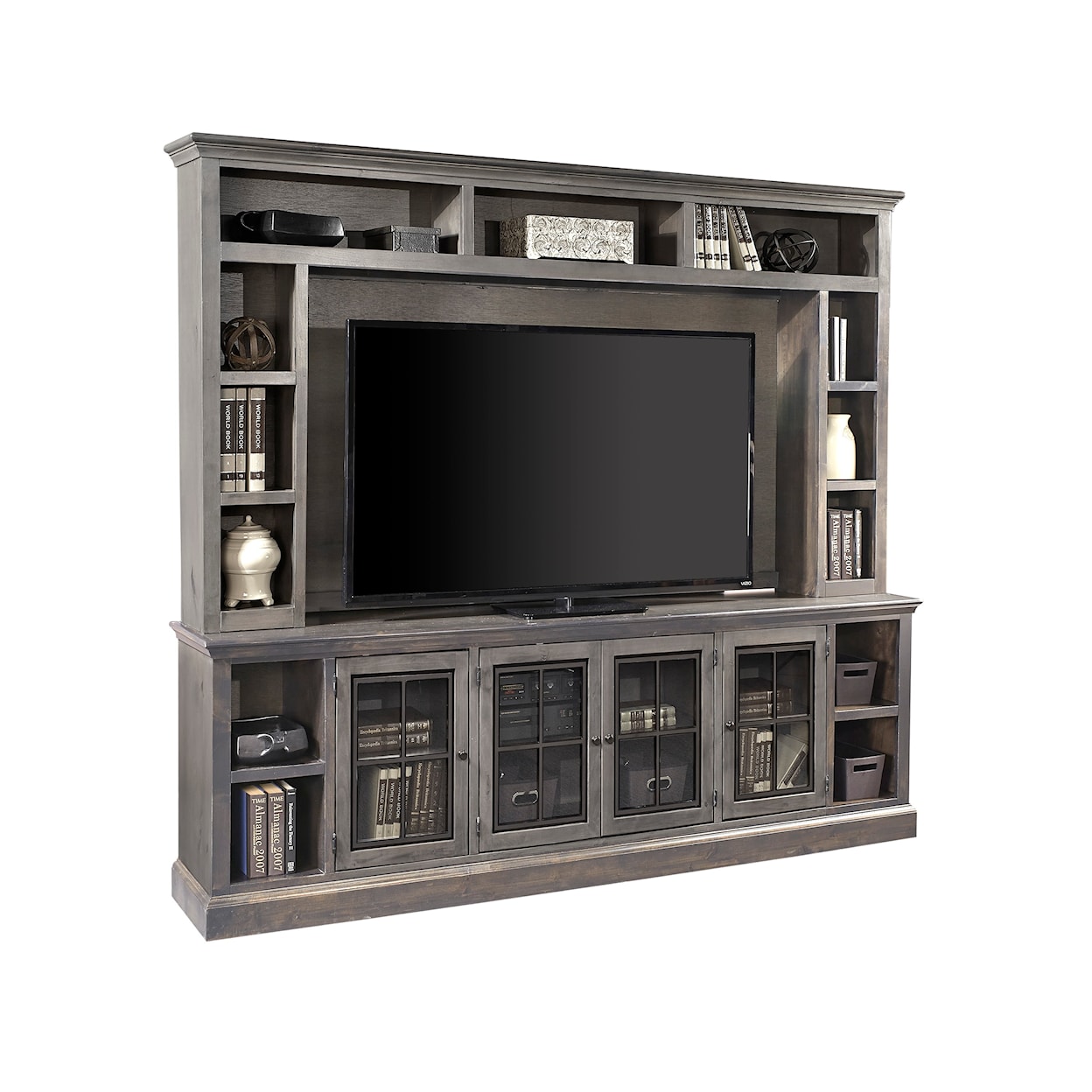 Aspenhome Churchill 96" TV Console and Hutch