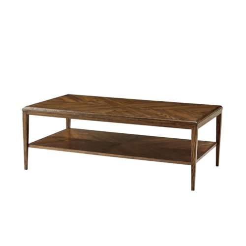Under Tier Shelf Cocktail Table