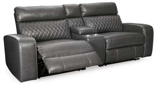 3-Piece Power Reclining Sectional Loveseat