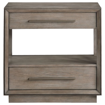 2-drawer Nightstand Bedside Table