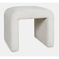 Contemporary Petite Accent Bench - Natural