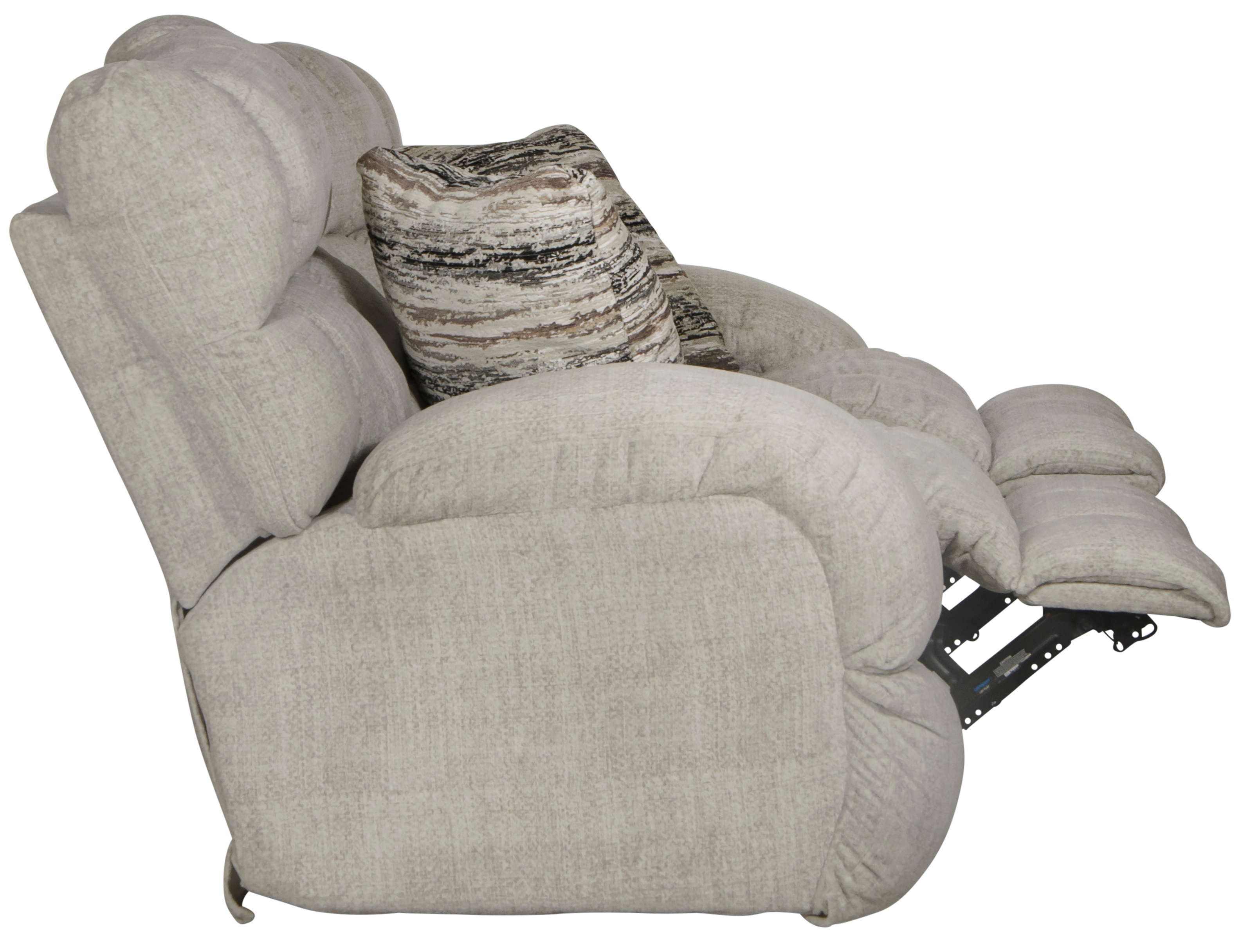 Catnapper Ashland Lay Flat Manual Reclining Console Loveseat