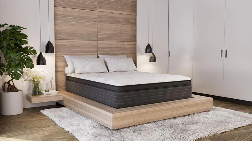 Twin Quilted Hybrid Firm Mattress