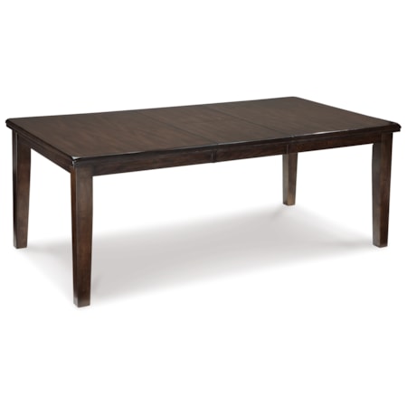 Rect Dining Room Ext Table