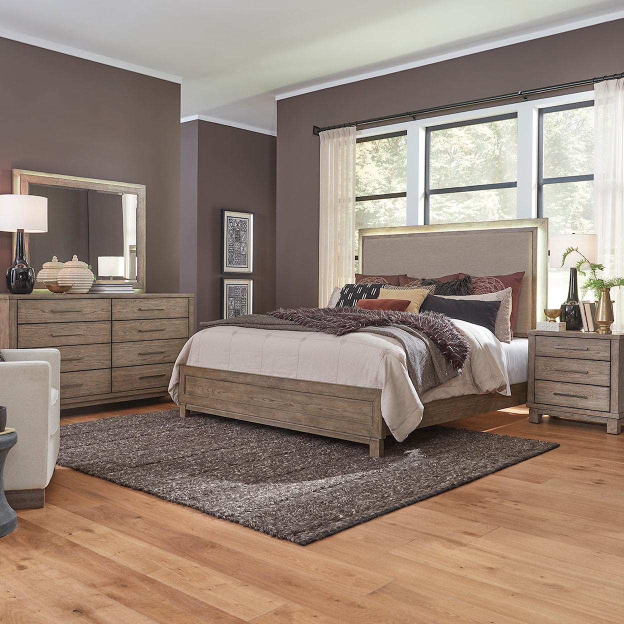 Liberty Furniture Canyon Road Queen Bedroom Group 