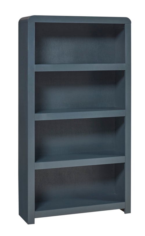 Contemporary 4-Shelf 60" Bookcase