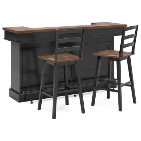 Bar Table And 2 Barstools