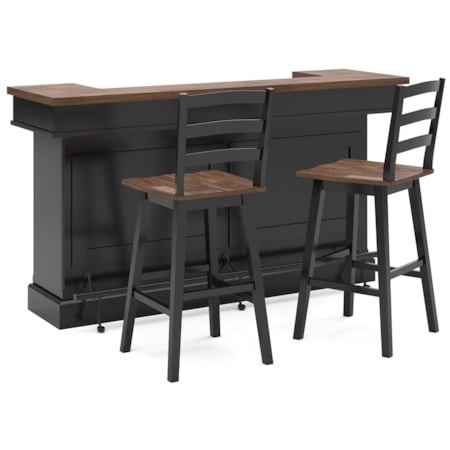 Bar Table And 2 Barstools