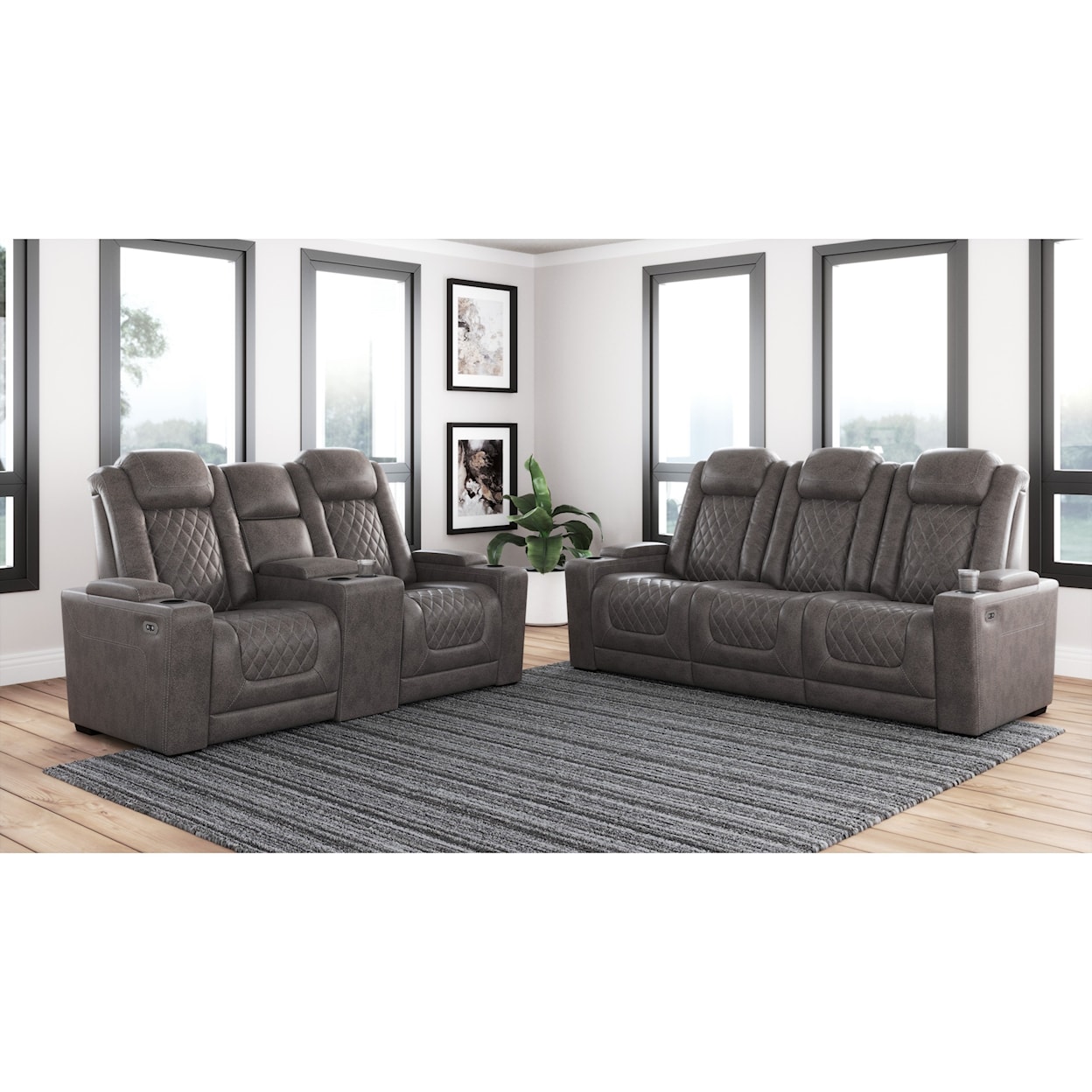 Signature Design by Ashley Hyllmont Power Reclining Living Room Group
