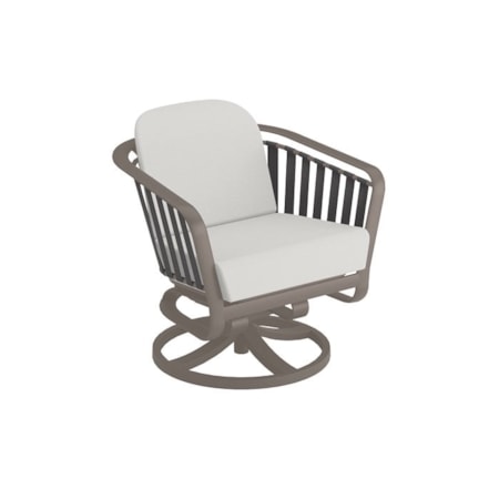 Trelon Cushion Swivel Action Lounger