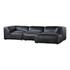 Moe's Home Collection Luxe Luxe Lounge Modular Sectional Antique Black