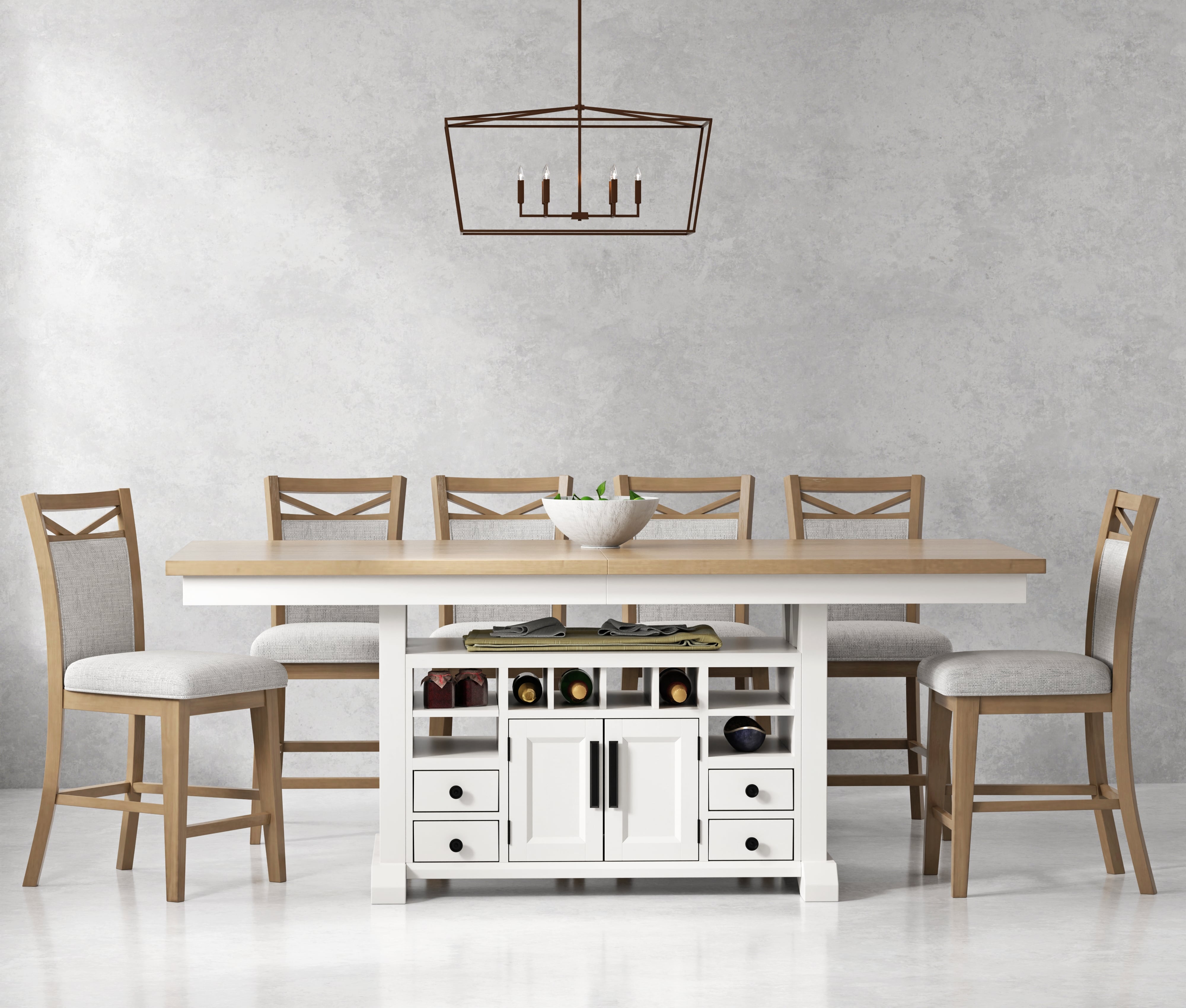 7-Piece Counter-Height Dining Set