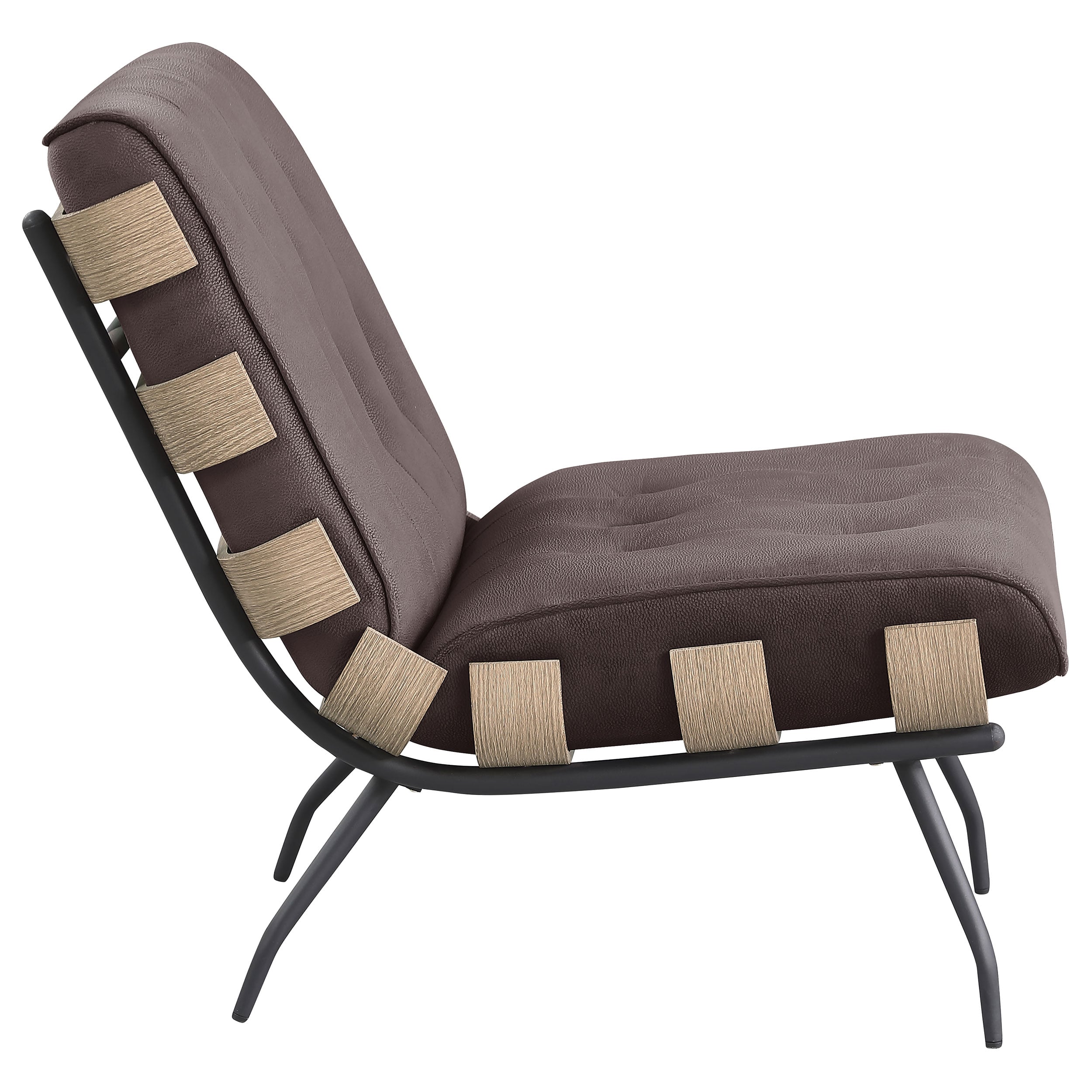 Coaster Aloma Aloma Tufted Armless Accent Chair