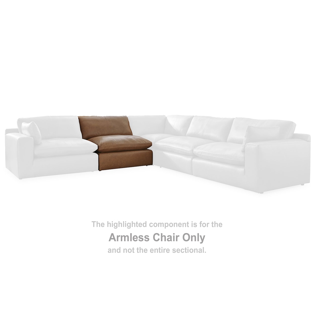 Ashley Signature Design Emilia Armless Chair