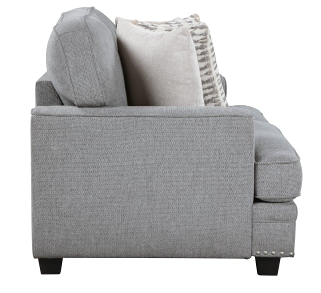 Loveseat with Decor Pillows