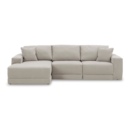 3-Piece Sectional Sofa with Chaise