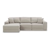 JB King Next-Gen Gaucho 3-Piece Sectional Sofa with Chaise