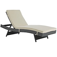 Outdoor Patio Sunbrella® Chaise - Beige