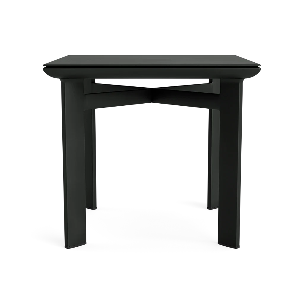 20" Square Aluminum Side Table