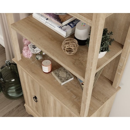 Bookcase with Concealed Storage