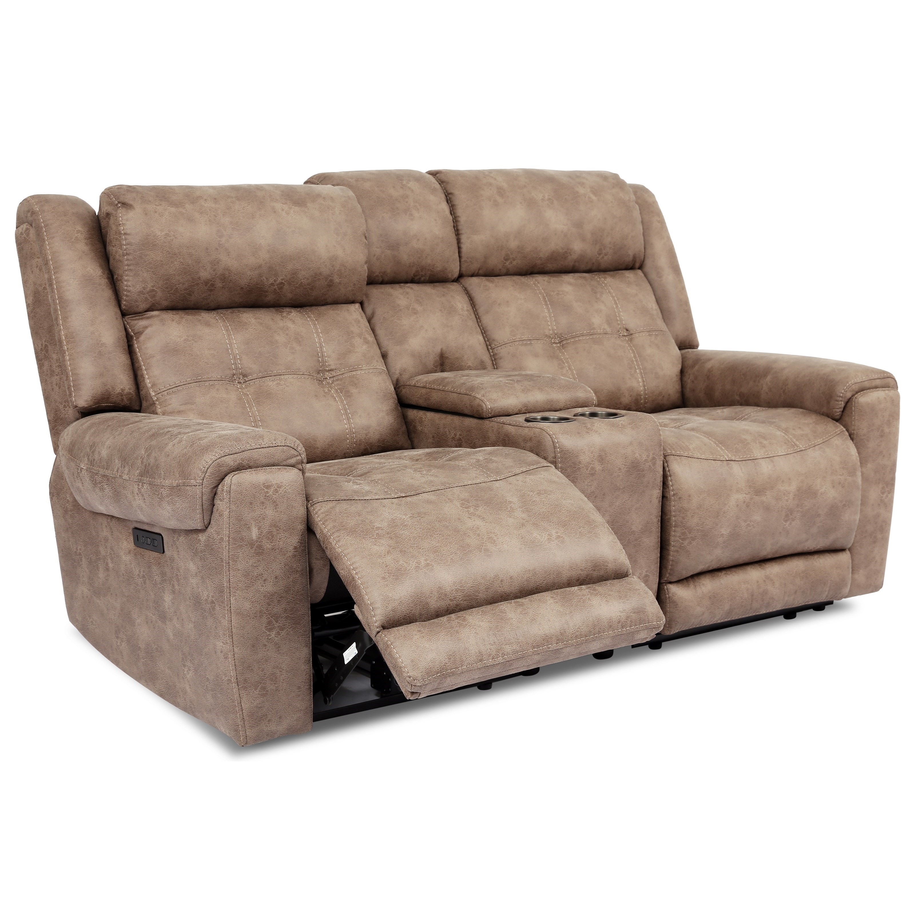 Reclining loveseat deals with usb ports