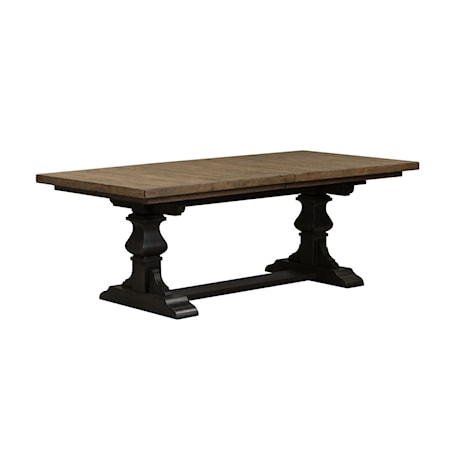 5-Piece Trestle Table Set