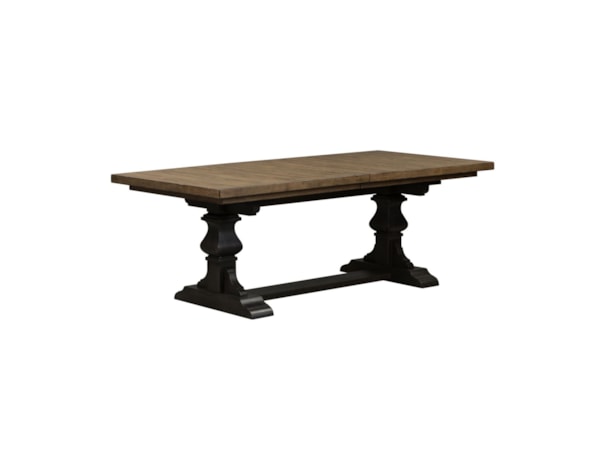 5-Piece Trestle Table Set