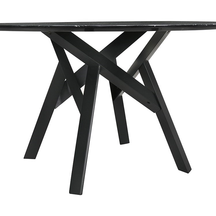 Armen Living Venus 54" Round Dining Table