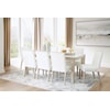 Signature Design by Ashley Wendora Table and 8 Chair Dining Set