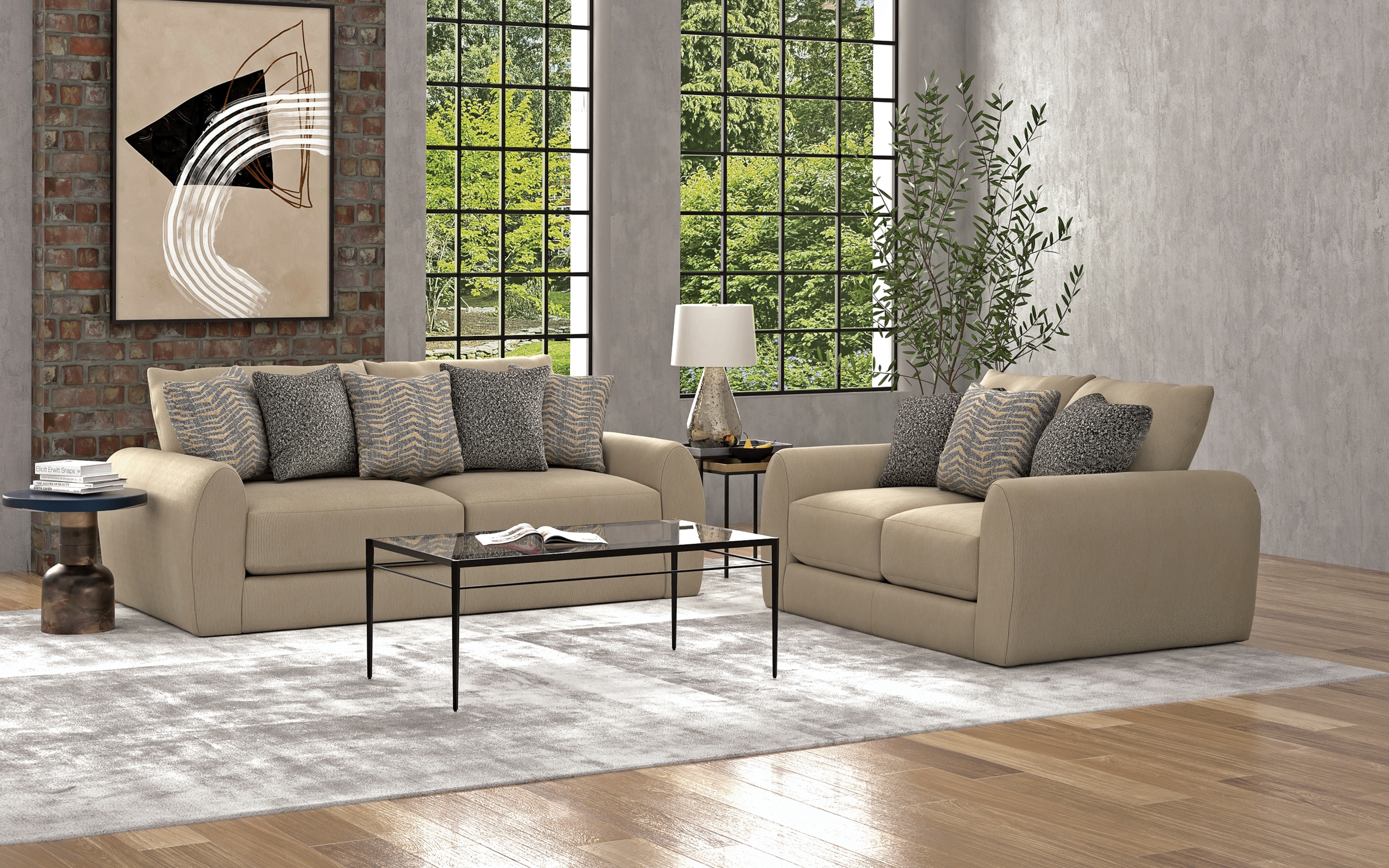 Jackson Furniture Ezra 2-Cushion Sofa