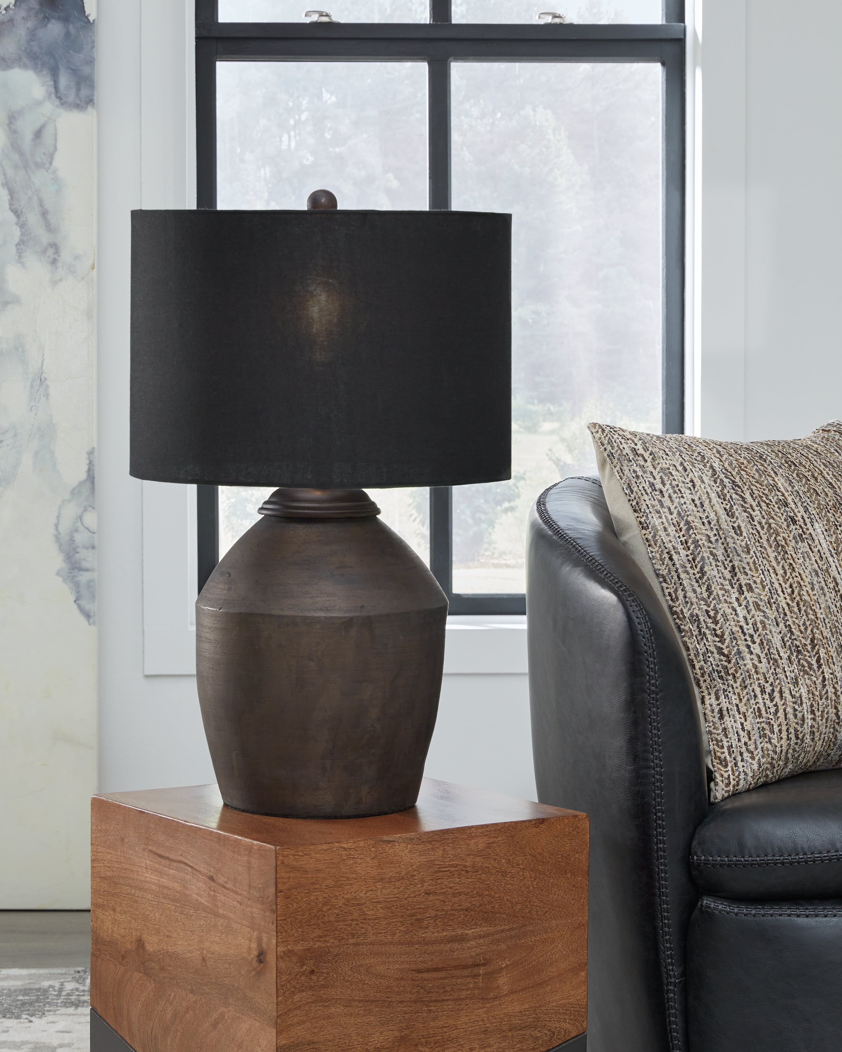 Terracotta Table Lamp
