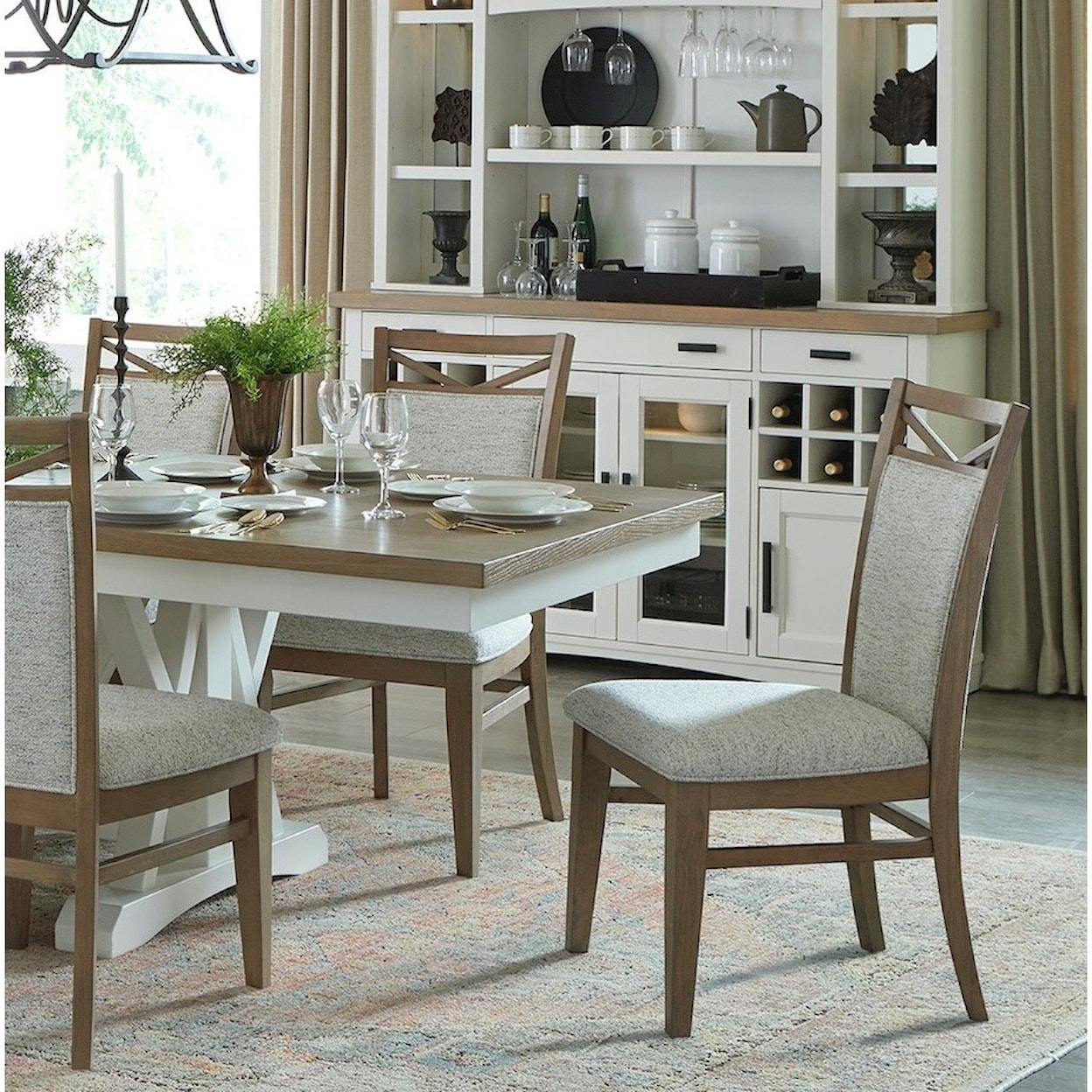 Carolina House Americana Modern Dining Chair Upholstered