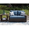 Signature Design by Ashley Windglow Outdoor Loveseat with Cushion